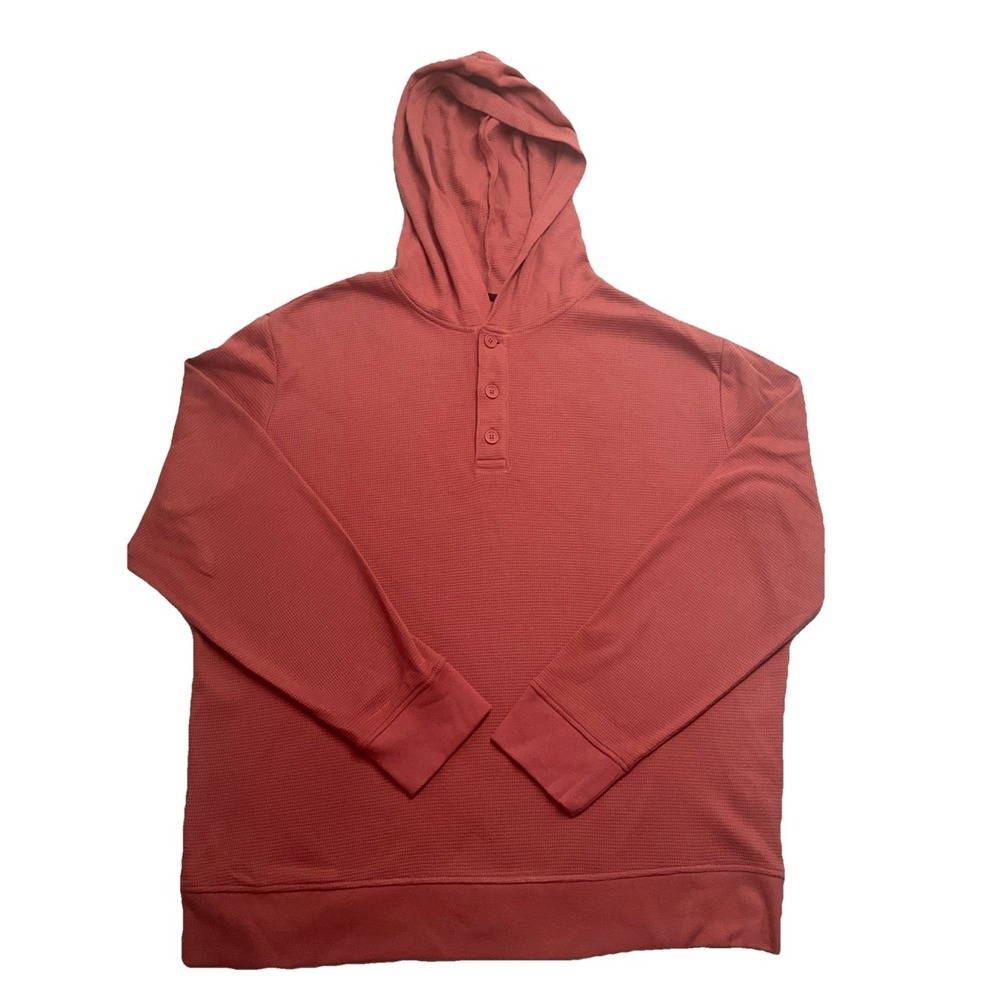 Gap Men's Pink Long Sleeve Pullover Hooded Sweater Size XL